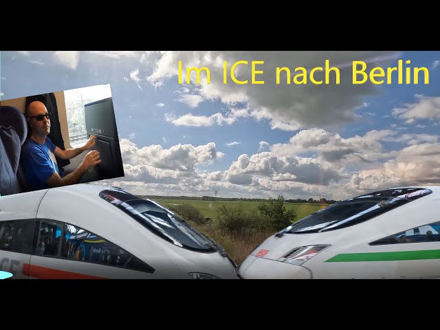 im ICE nach Berlin geht das schnell und problemlos ?