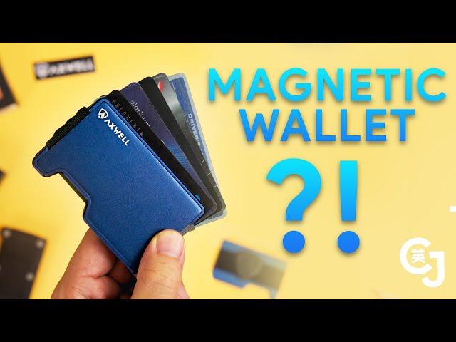 This Wallet Uses Magnets! Axwell Wallet Review