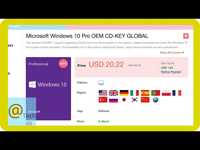 Get Windows 10 Pro for only $16! - CDKoffers Review