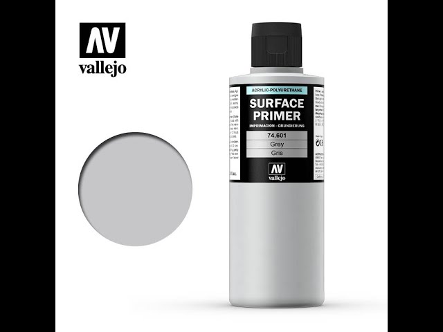 Vallejo : Acrylic Polyurethane Surface Primer : Product Review / Tutorial