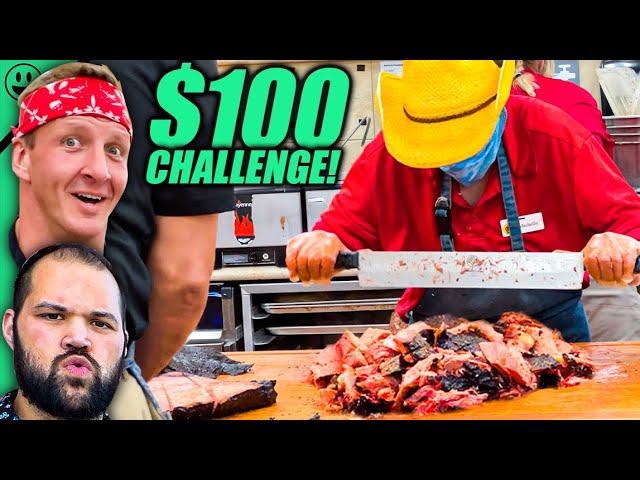 $100 Food Challenge at Buc-Ees! World's Largest Gas Station!