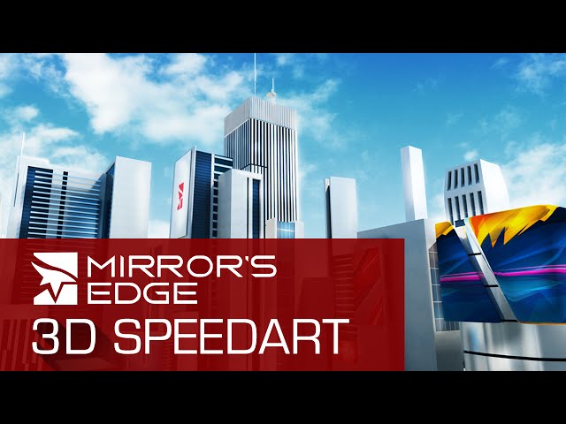 Mirror's Edge 3D City Buildings - Speed Modelling Autodesk Maya 2014