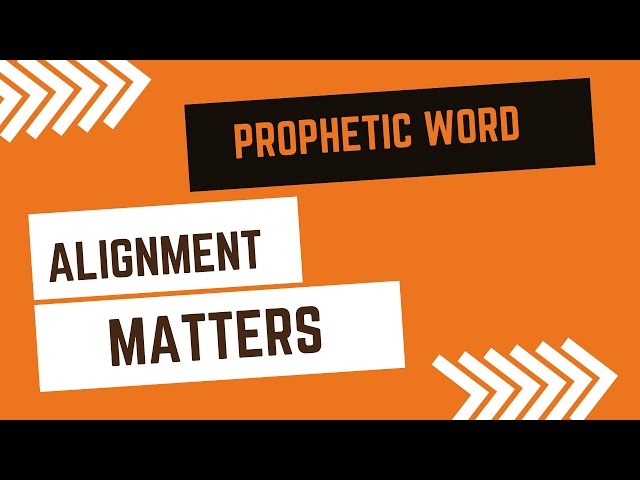 Alignment Matters - May 2024