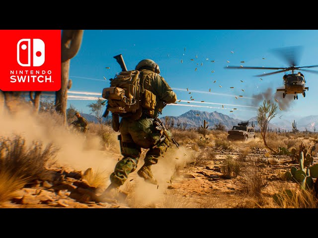 Best 10 WAR GAMES for Switch in 2024 | Top Nintendo Switch Military Games