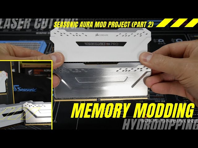 James Mods: Seasonic AURA MODDED Build (Part 2) MEMORY!
