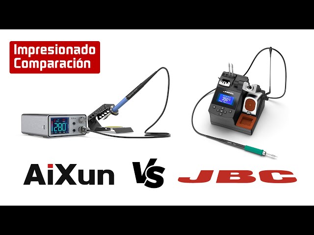 JBC Asesino? 1/3rd Precio AiXun T3A Estación de soldadura revisión ll JBC soldador comparación