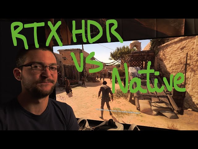 Native HDR has to be better than RTX HDR. AC Mirage.