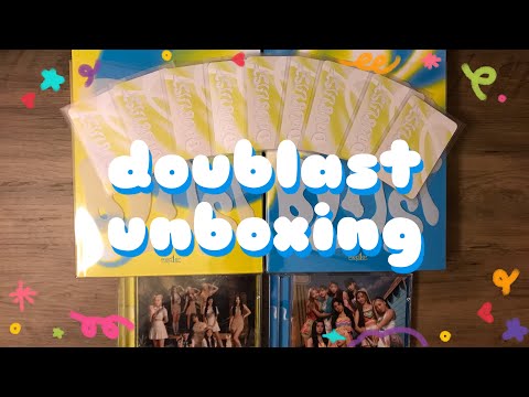 unboxing 15 copies of kep1er’s doublast || all versions + ktown4u pobs