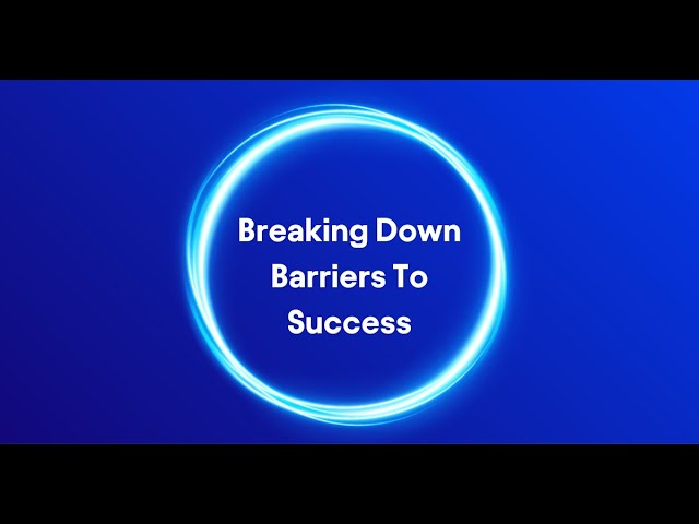 Breaking Down Barriers To Success| CIPS