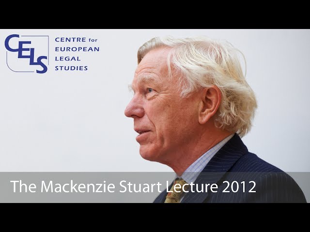 The EU as a Source of Inspiration: 2012 Mackenzie-Stuart Lecture - Sir Konrad Schiemann