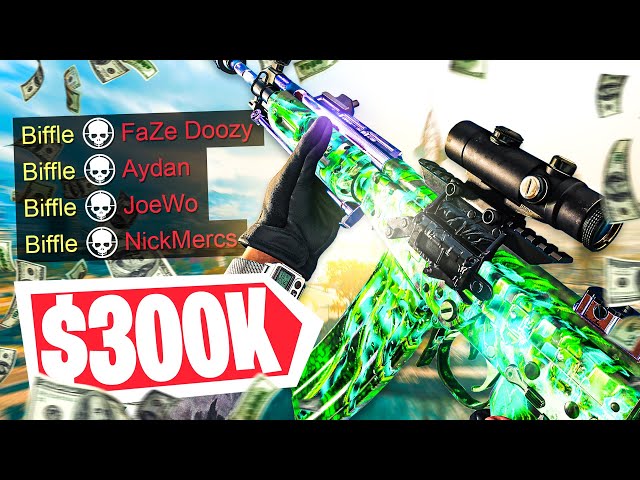 I killed 22 Pros for $300,000 in World Series of Warzone...