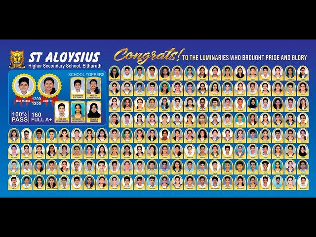 Shining stars of St.Aloysius Plus 2 June 2021
