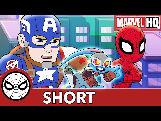 Spidey and Cap Track Down Blackjack! | Marvel Super Hero Adventures - It's On Me  | SHORT