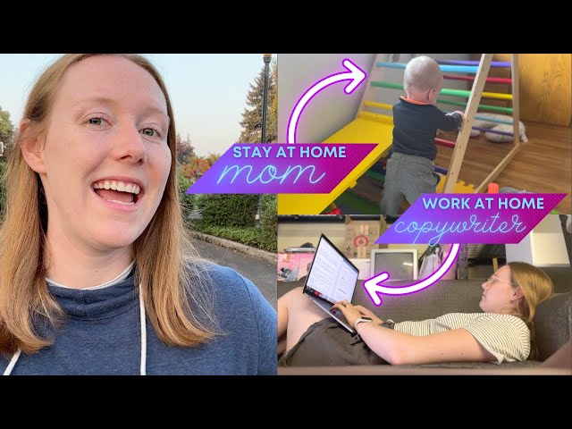 (AM) Stay at Home Mom (PM) Six-Figure Freelancer | Day in My Life
