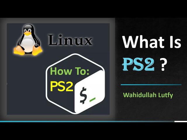 Tutorial on: What Is PS2 ?