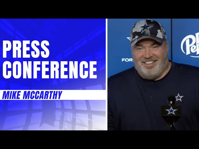 Head Coach Mike McCarthy Press Conference: Week 11 | Dallas Cowboys 2023