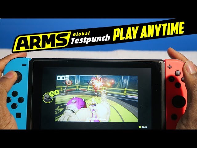How To Play ARMS Global Test Punch Anytime!
