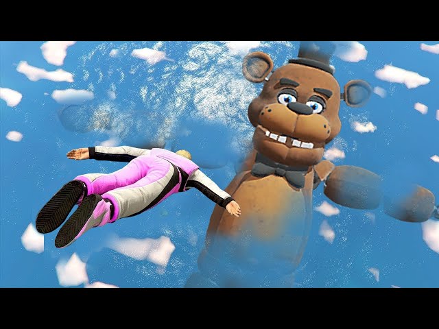I survived this impossible FNAF challenge in GTA 5