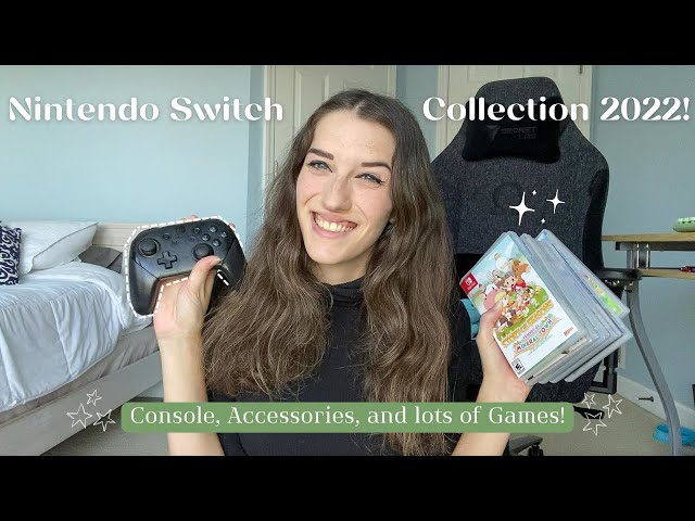 My Nintendo Switch Collection 2022! | console, accessories, and a whole lot of games!🍃