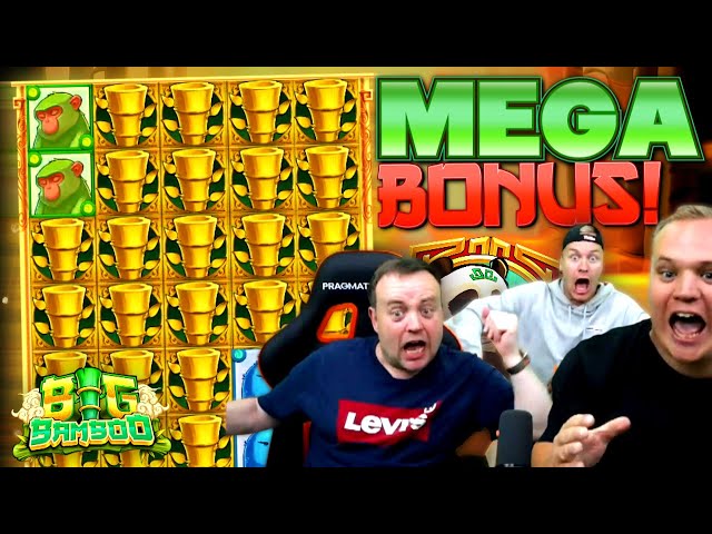 MEGA HIGH STAKES WIN ON BIG BAMBOO SUPER BONUS!