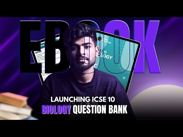 **Launch of Question Bank** | ICSE Class 10 2025 | Biology | Best Question Bank for ICSE