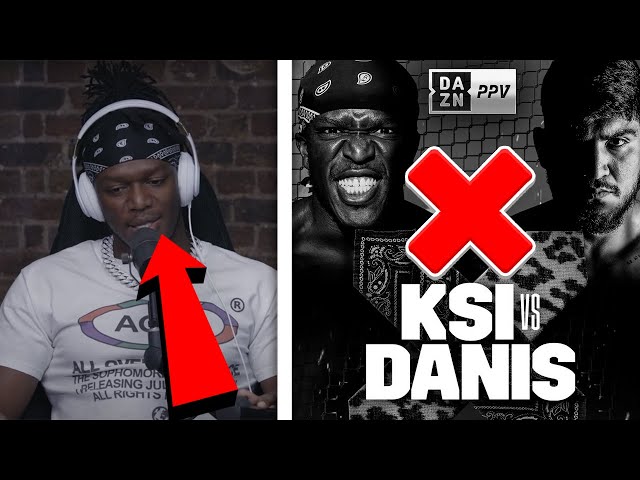 Dillon Danis Pulls Out Of Ksi Fight !