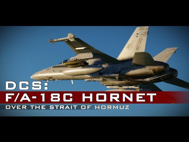 DCS: F/A-18C Hornet - Over the Strait of Hormuz