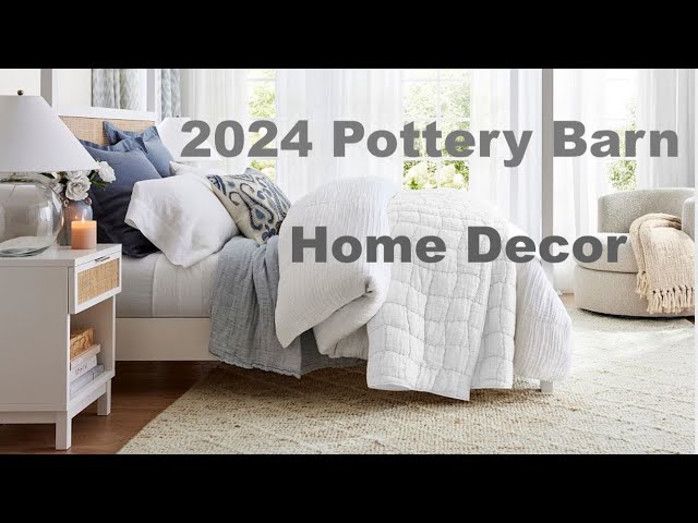 2024 Pottery Barn Home Decor Collection | NEW  Pottery Barn Interior Design