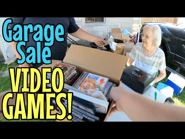 These Garage Sales DID Have Video Games