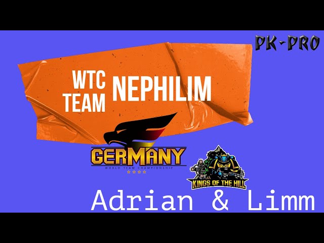 WTC-Team Steht fest!  #Nephilim  - 3 Kings bei der WTC   Motto: Alleine malen ist scheiße!