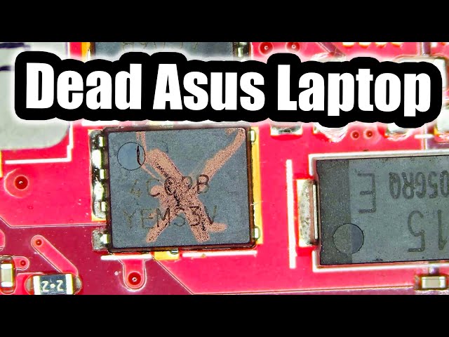 Asus Laptop No Power. How fixable is this. Common problem with APL6012 Chip