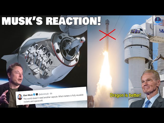 NASA Canceled Boeing Starliner Launch, Why? Musk's reaction...