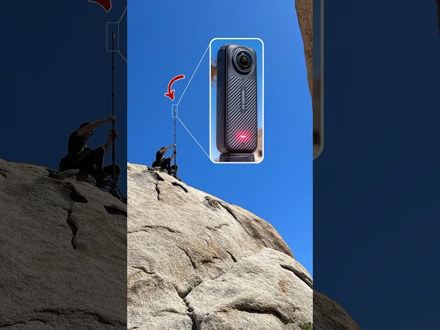 Insta360 X4: Invisible 360 Camera Trick with AI Magic Removal