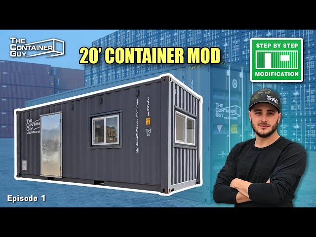 Step by Step 20’ Shipping Container Modification