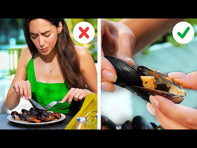 How To Eat Your Favorite Food || Unspoken Etiquette Manners By A PLUS SCHOOL