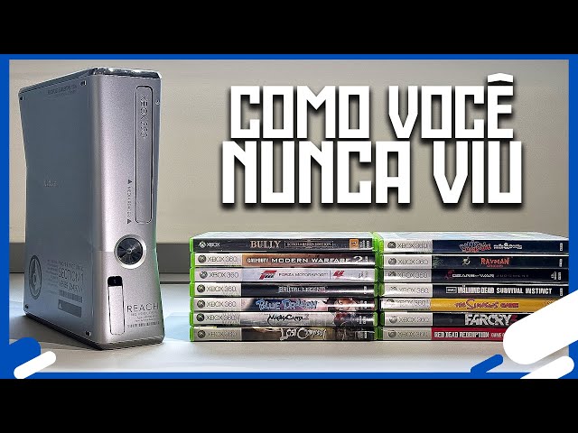 XBOX 360 Como Você NUNCA VIU! | Um Showcase de Xbox 360!?