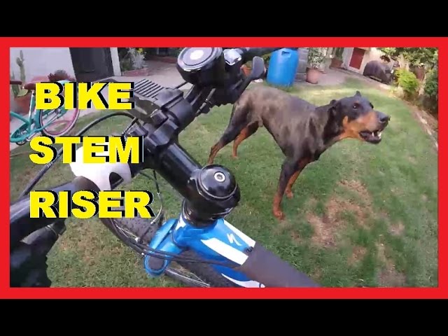 Installing Bike Stem Riser. How To Raise your Bike Handlebars -Jonny DIY