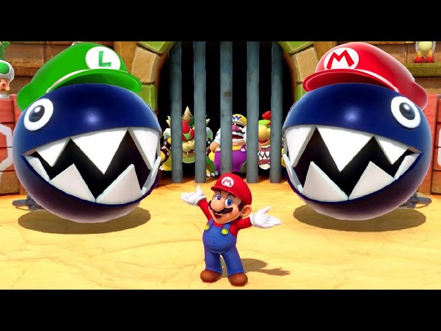 Mario Party Series - 1 vs 3 Minigames