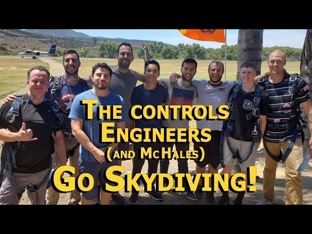 Skydiving with the Controls Engineers and McHales!