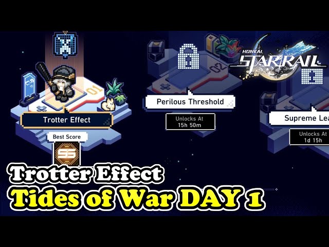 Tides of War Trotter Effect Guide DAY 1 Honkai Star Rail