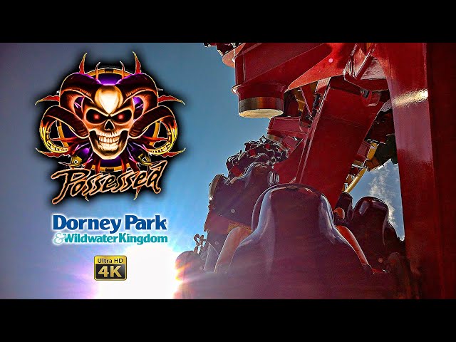 2023 Possessed Roller Coaster On Ride Back Seat 4K POV Dorney Park and Wildwater Kingdom