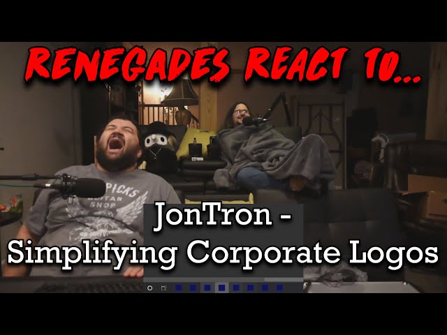 Simplifying Corporate Logos - @JonTronShow RENEGADES REACT
