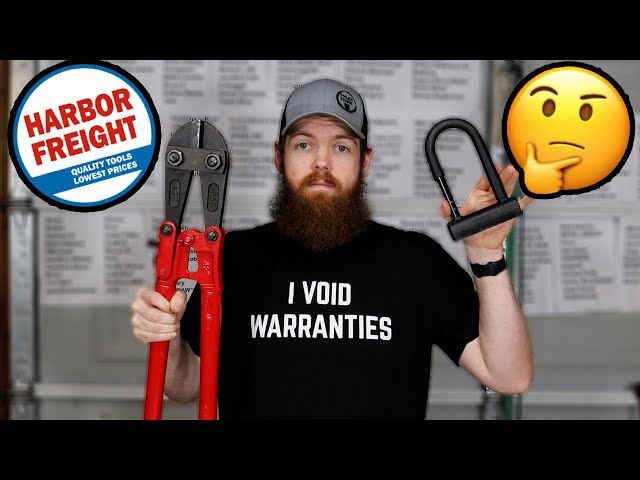 Can These Giant Bolt Cutters Cut This Lock?