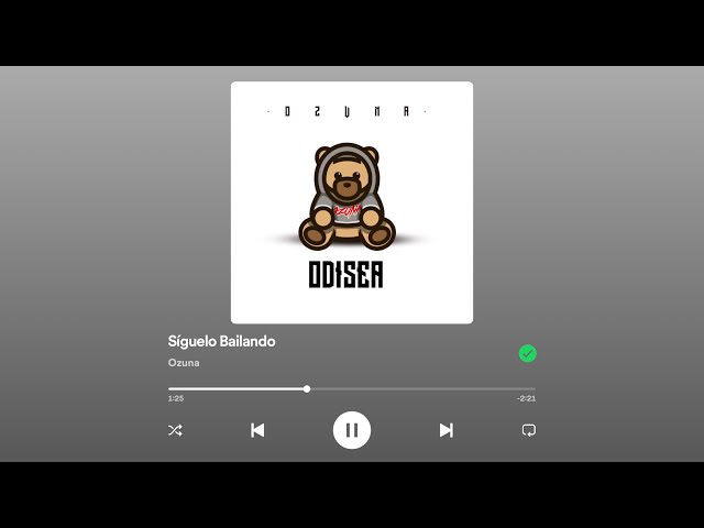 Síguelo Bailando - Ozuna (lyrics)