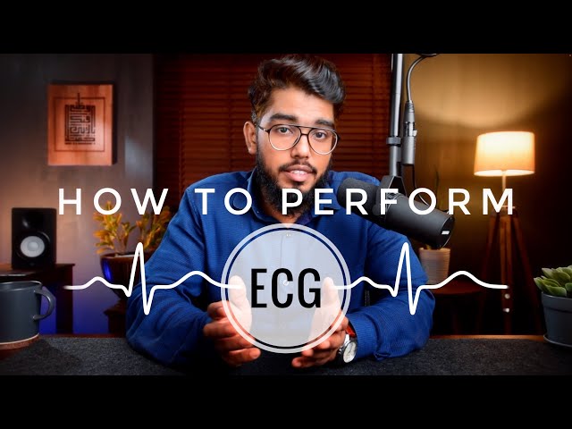 How to do a 12 lead ECG?