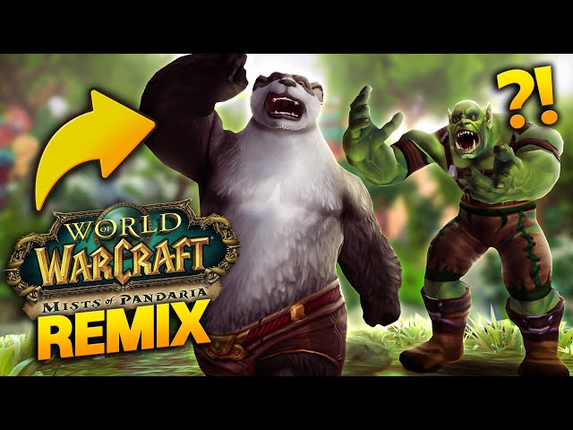 Mists of Pandaria Remix - The Future of WoW?