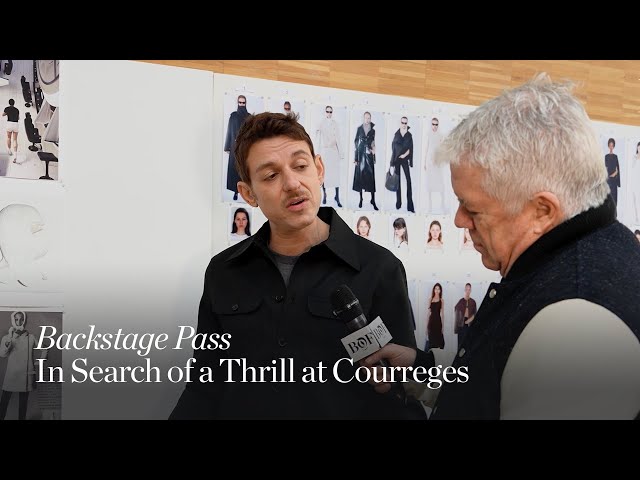 Backstage Pass | In Search of a Thrill at Courreges