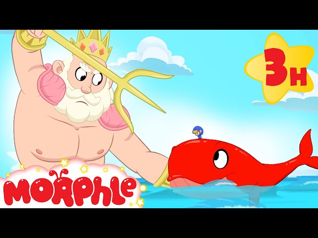 Morphle is Whaley Scared of King Neptune! 🐋🔱 | Morphle's Family | Kids Cartoons