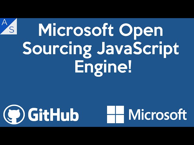 Microsoft Open Sourcing JavaScript Engine!