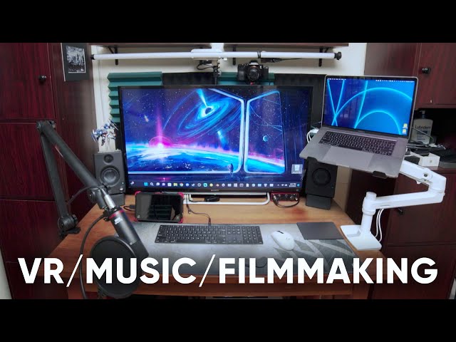 My 2023 Workspace: Uniting VR, Music, and Filmmaking
